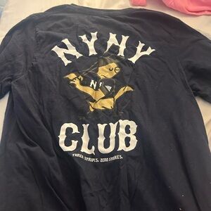 adidas Black and Gold Graphic Tee